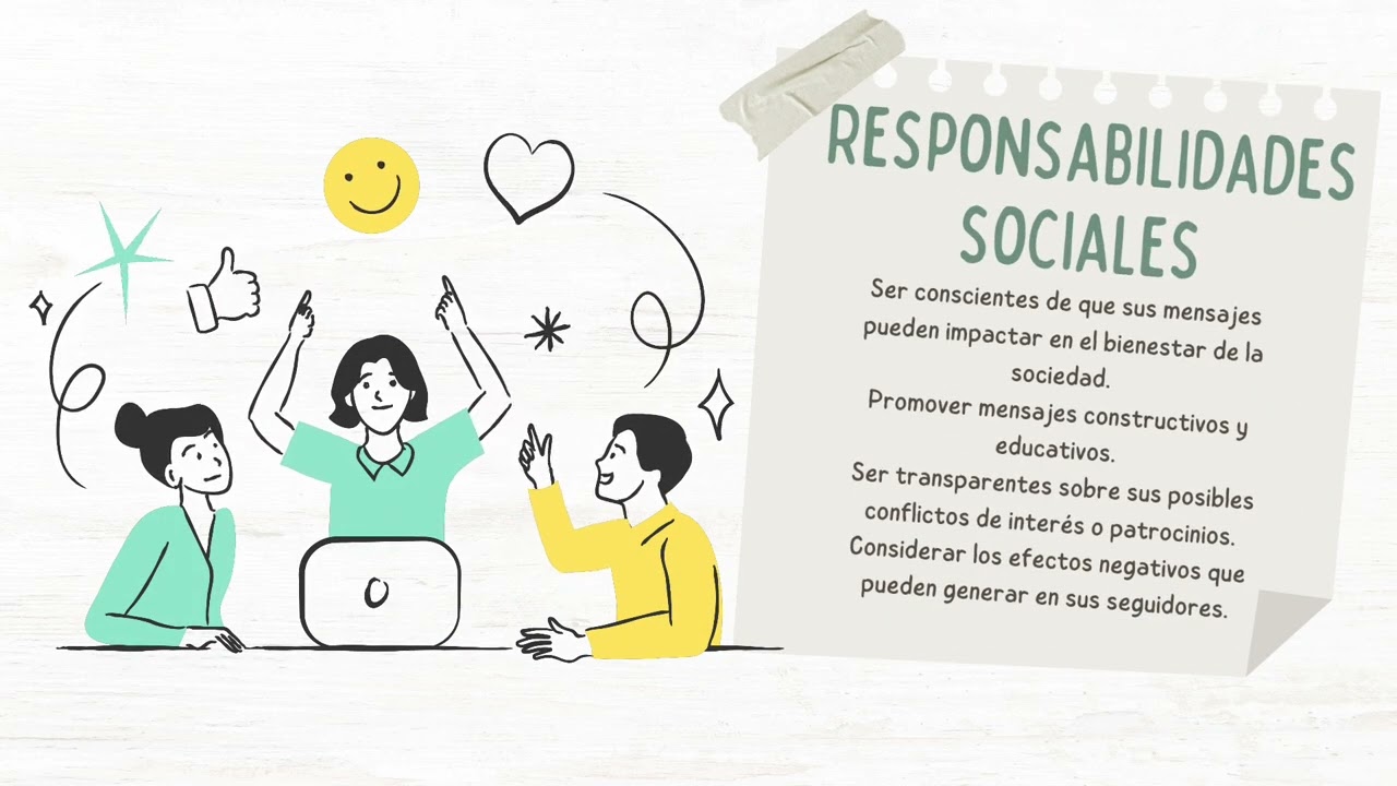 Responsabilidades como social influencer