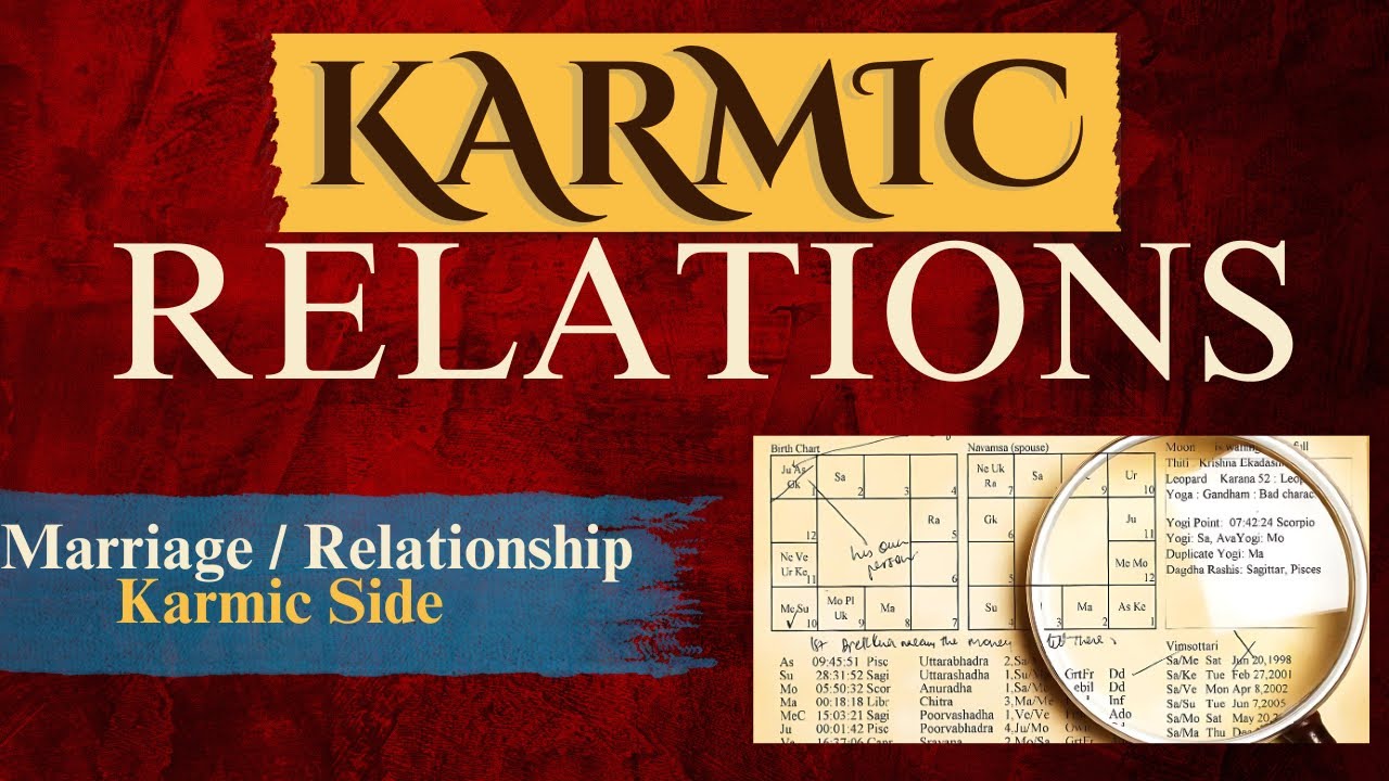 Karmic Relations - This Person Is Karmic In Your Life - 6th House Lord In 12 houses