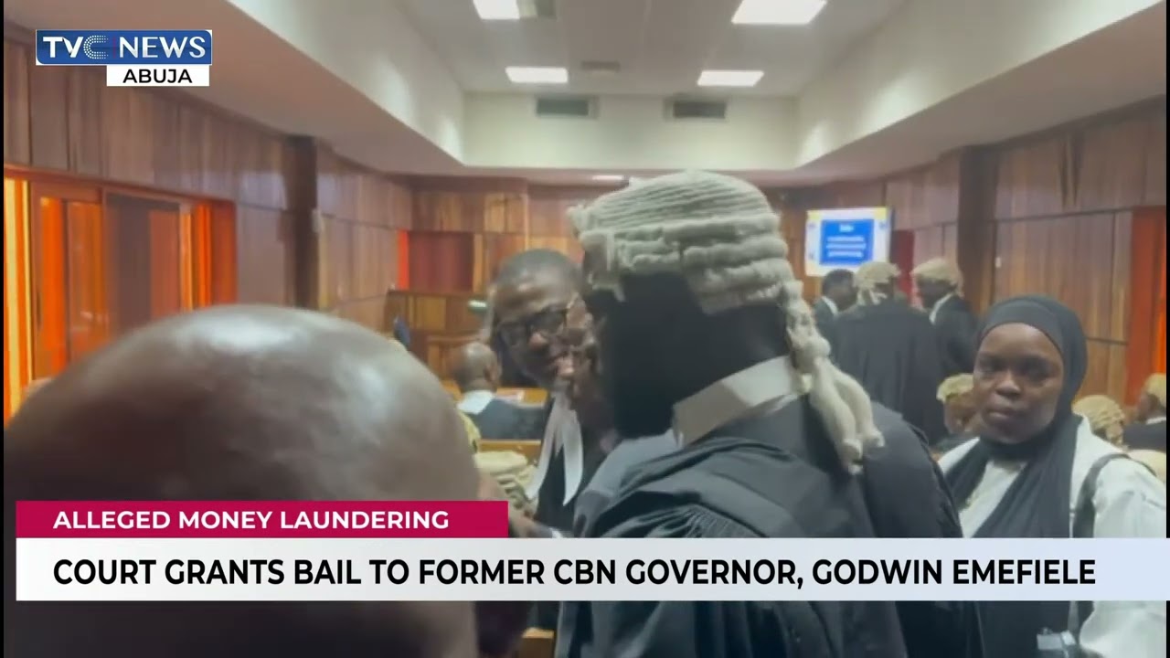 Court Grants Bail To Former CBN Governor, Godwin Emefiele