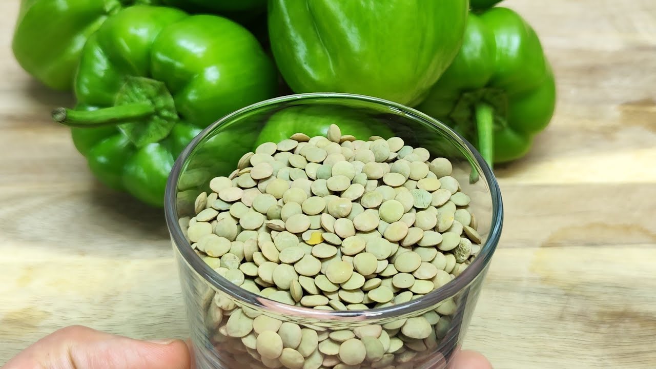 Вы когда-нибудь пробовали болгарский перец и чечевицу вместе 🤤👌💯