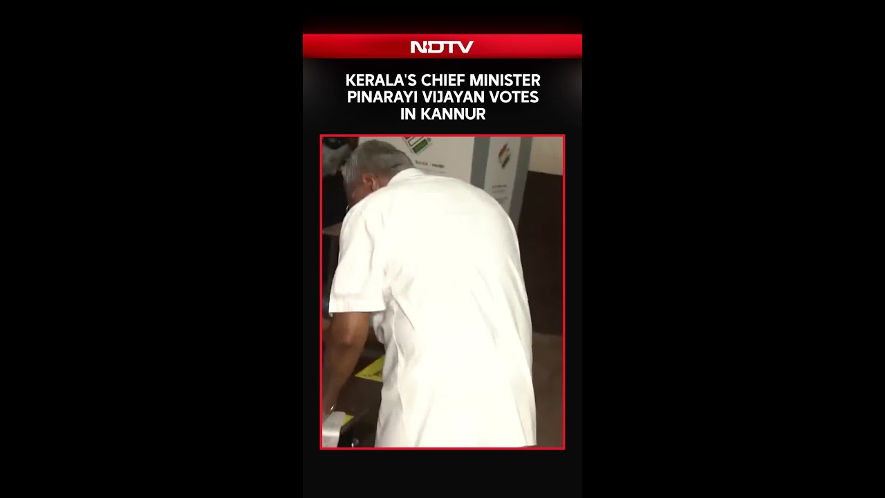 Kerala Elections 2026 | Kerala's Chief Minister Pinarayi Vijayan Votes In Kannur