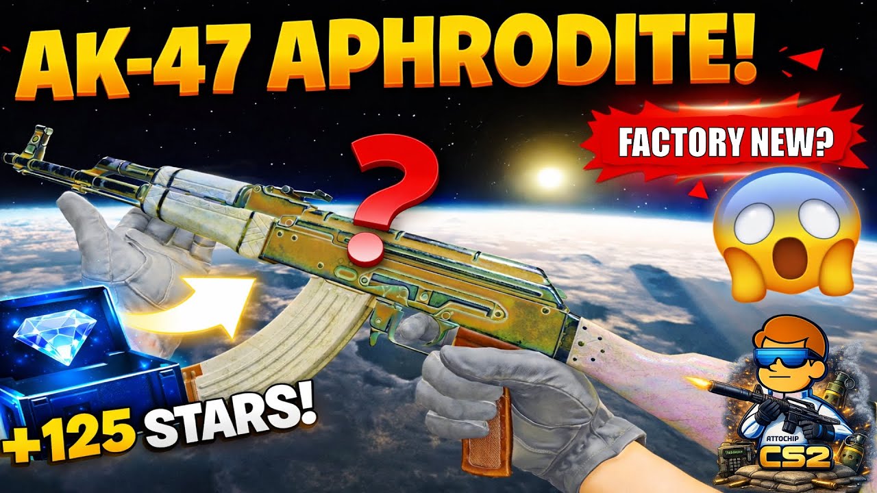 🔥 Unlocking AK-47 Aphrodite?! 💎 125⭐ Armory Pass Opening + Test! | CS2 🎯