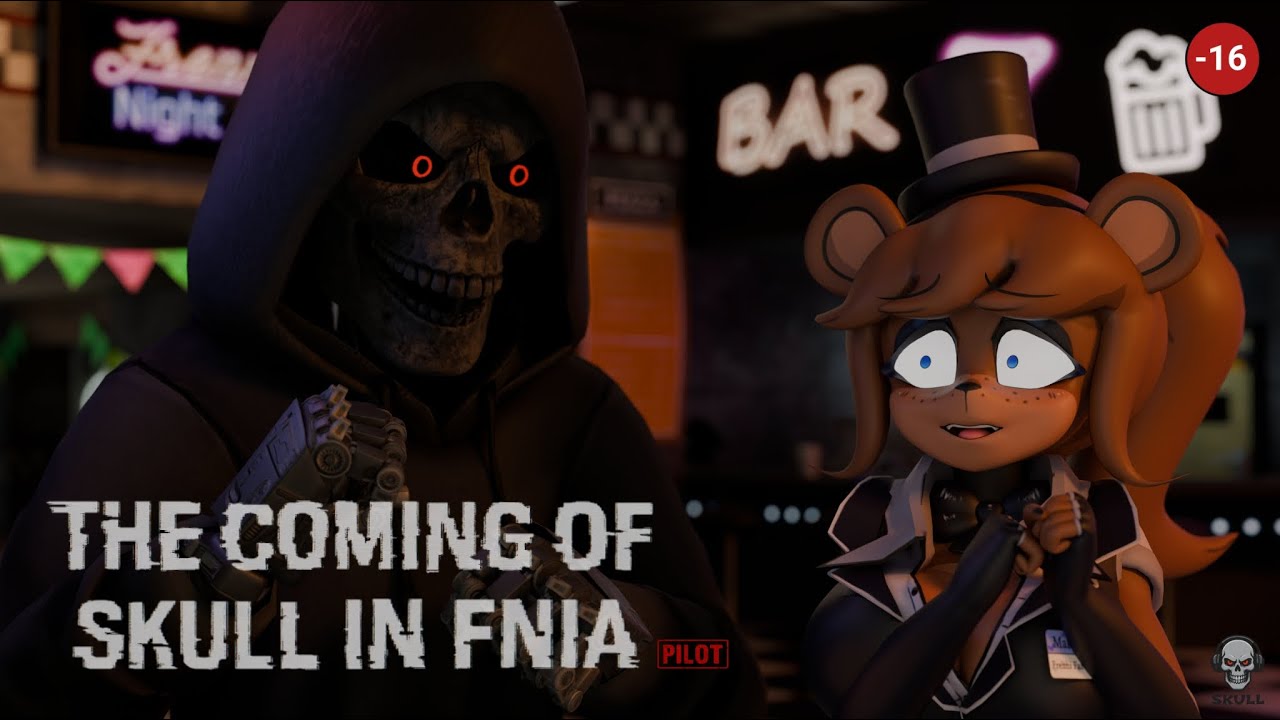 THE COMING OF SKULL IN FNIA [ PILOT ] - Fnia Blender Animation