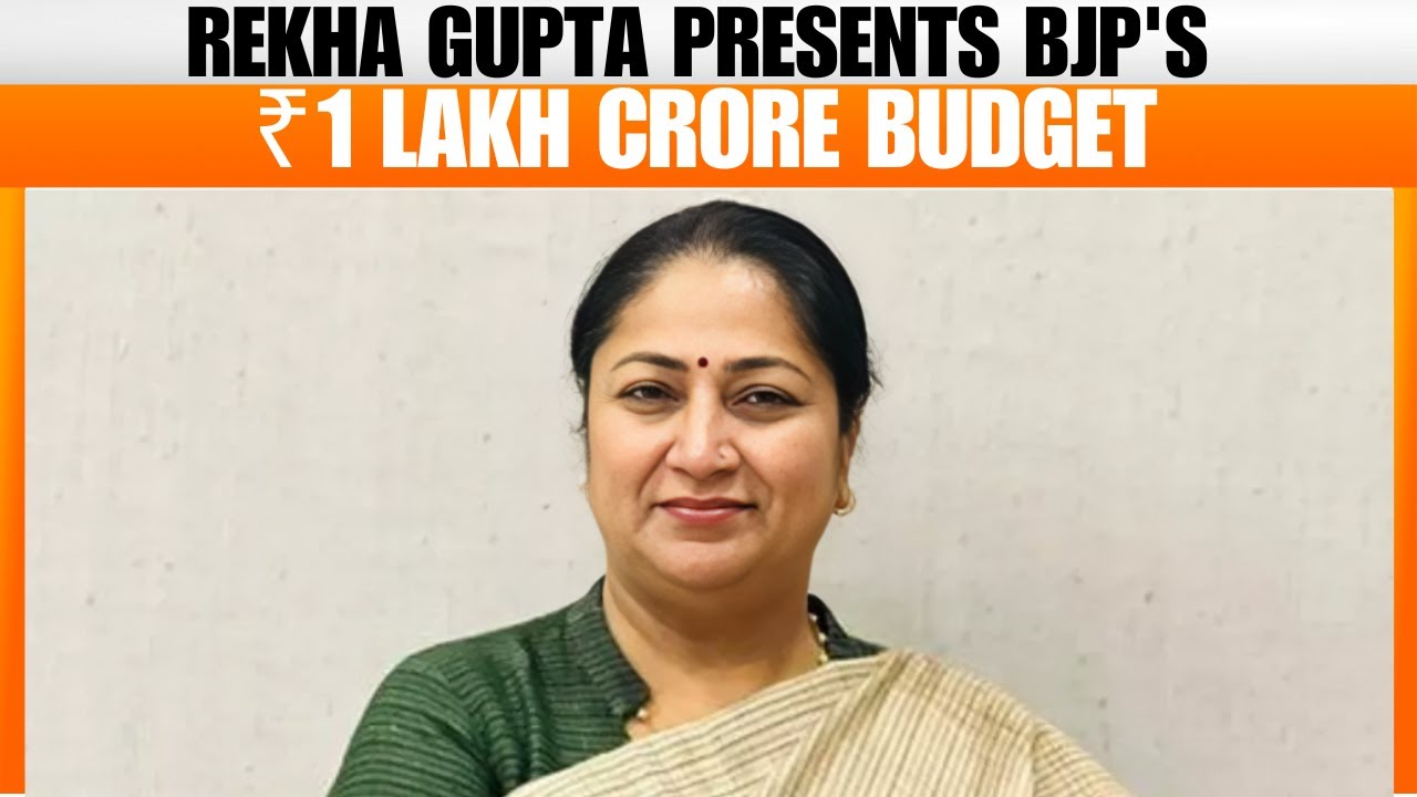 Rekha Gupta Presents BJP's First Delhi Budget in 26 Years | ₹1 Lakh Crore Outlay | News9