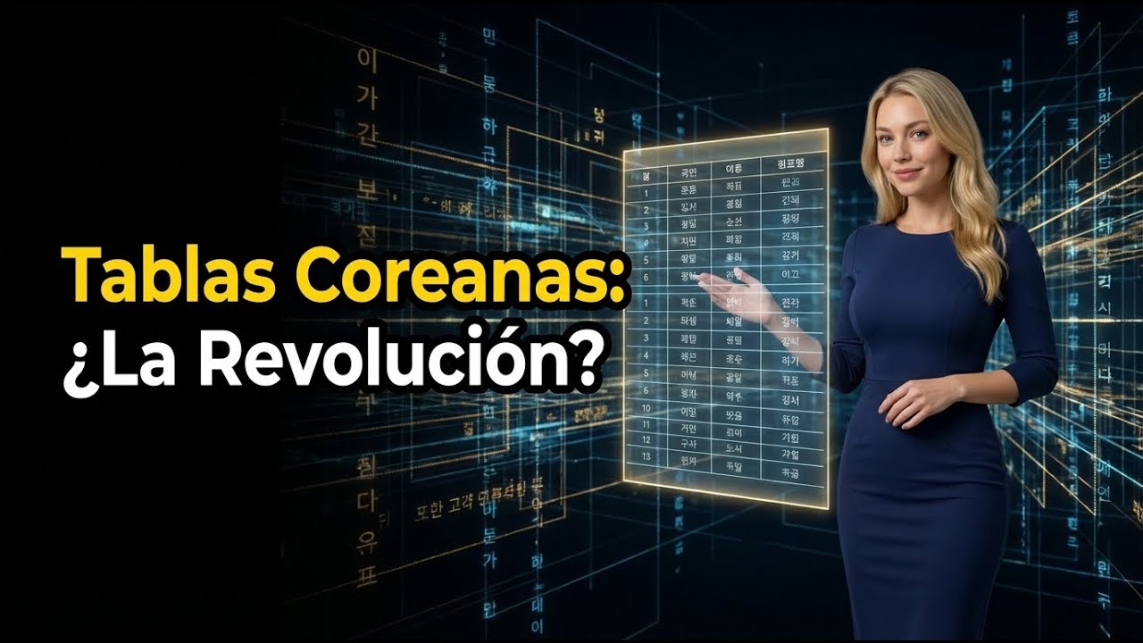 Crean una Inteligencia Artificial que ENTIENDE TABLAS en coreano (KO-TaBERT)