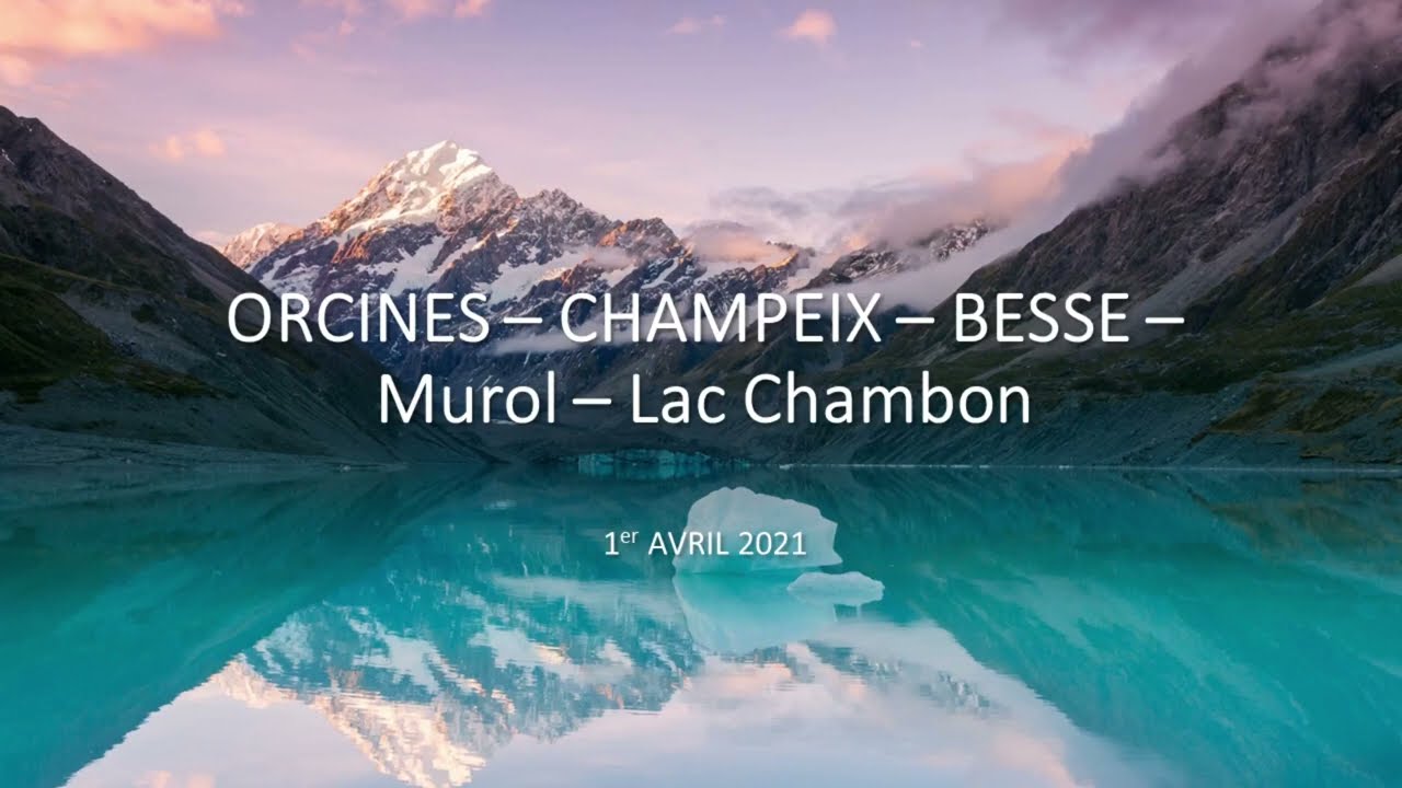 Balade moto Orcines - Champeix - Besse - Murol - Lac Chambon