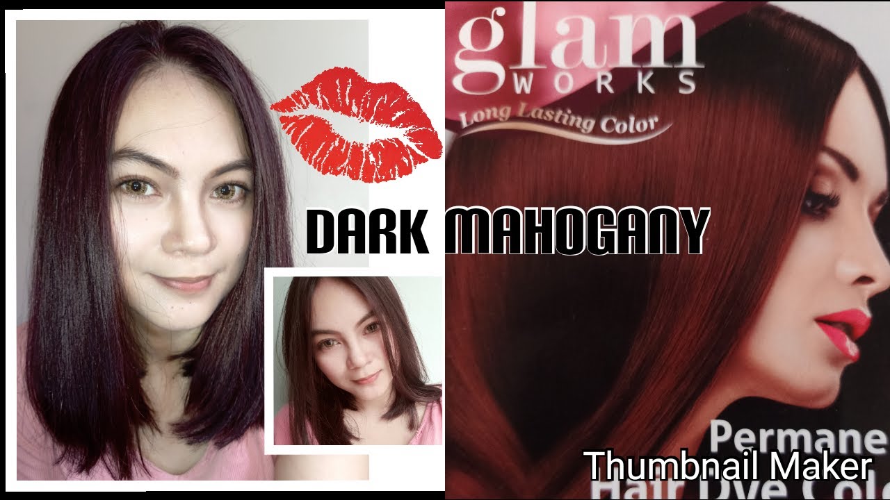 Glam Works Long Lasting Color (Dark Mahogany)