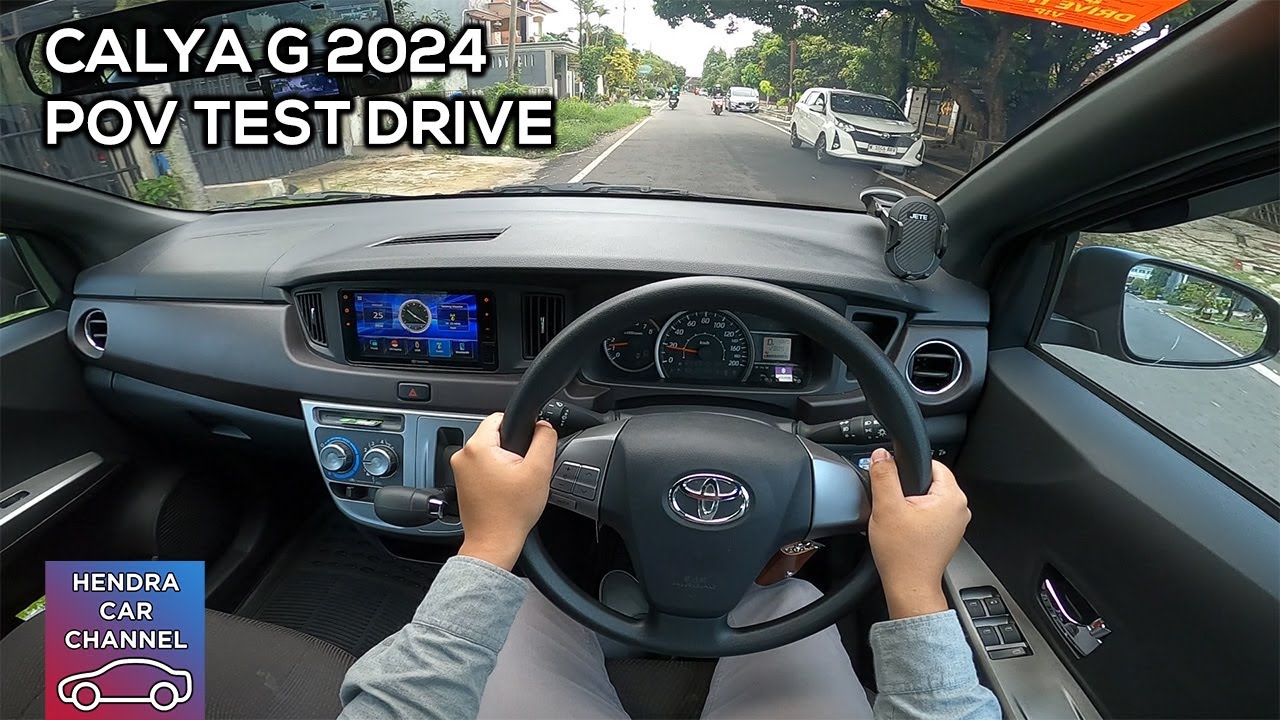 TOYOTA CALYA G 2024 - POV Test Drive Indonesia