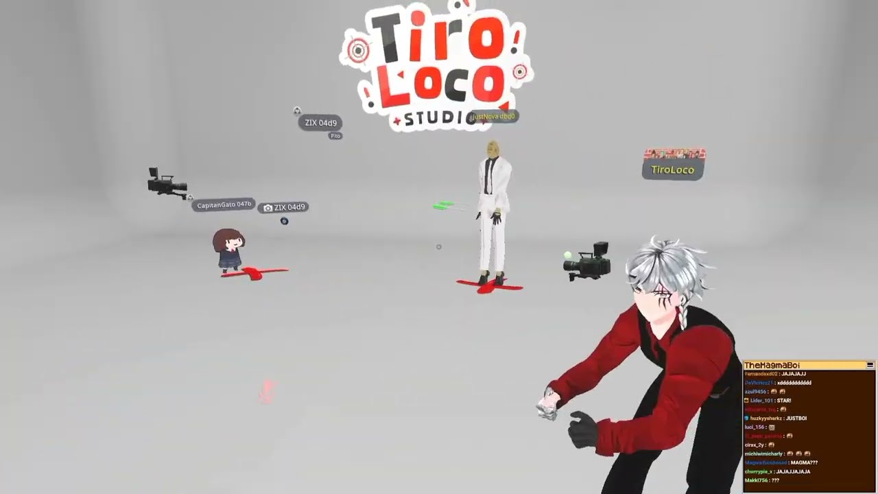 StarVtuber (CapitanGato) en el evento de TiroLoco 