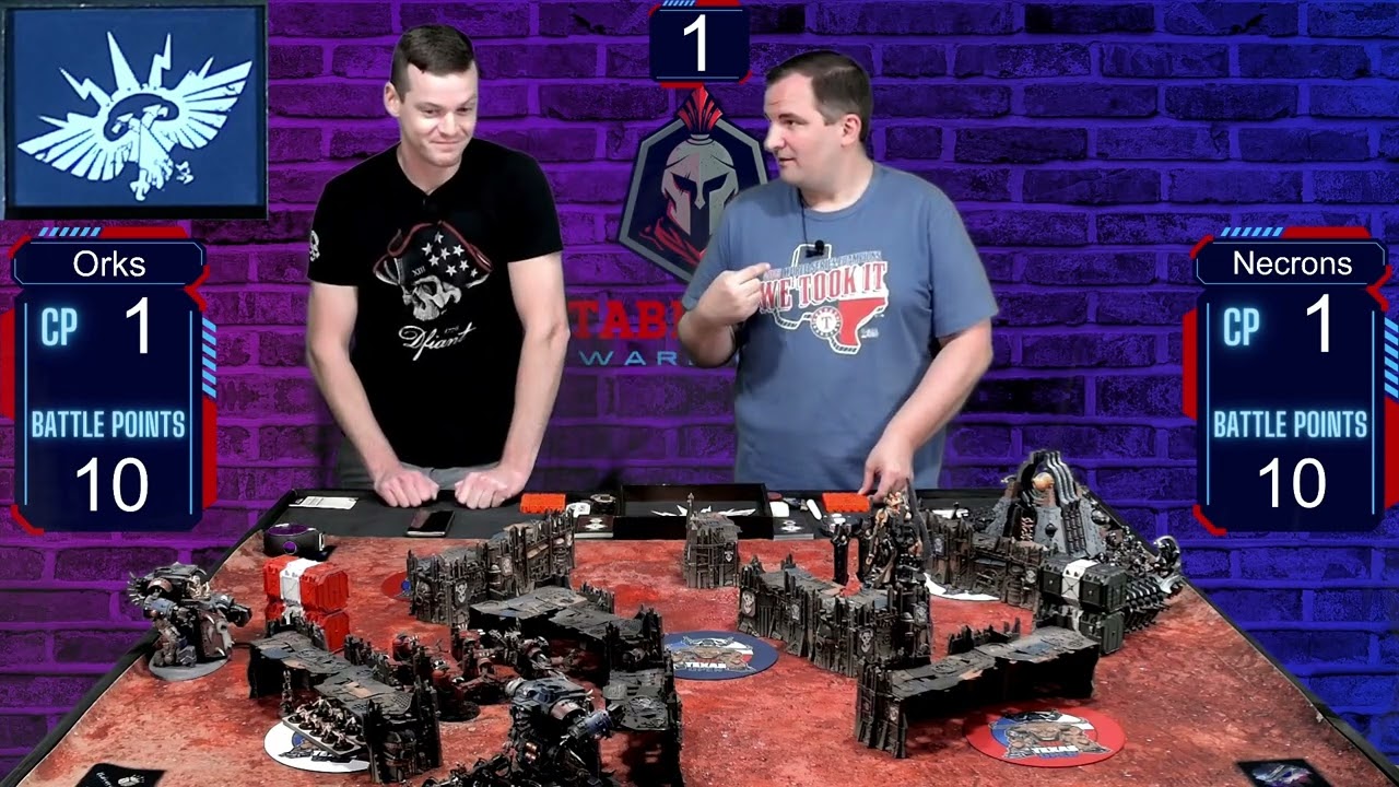 Orks vs Necrons - 10th Edition Warhammer 40K Battle Report #warhammer40k