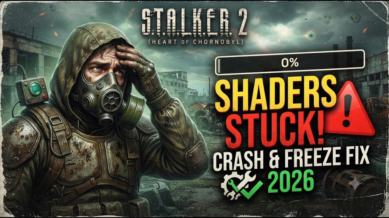Fix STALKER 2 Shader Compilation Stuck & Crash (2026) | Shaders Freezing at 0% Fix