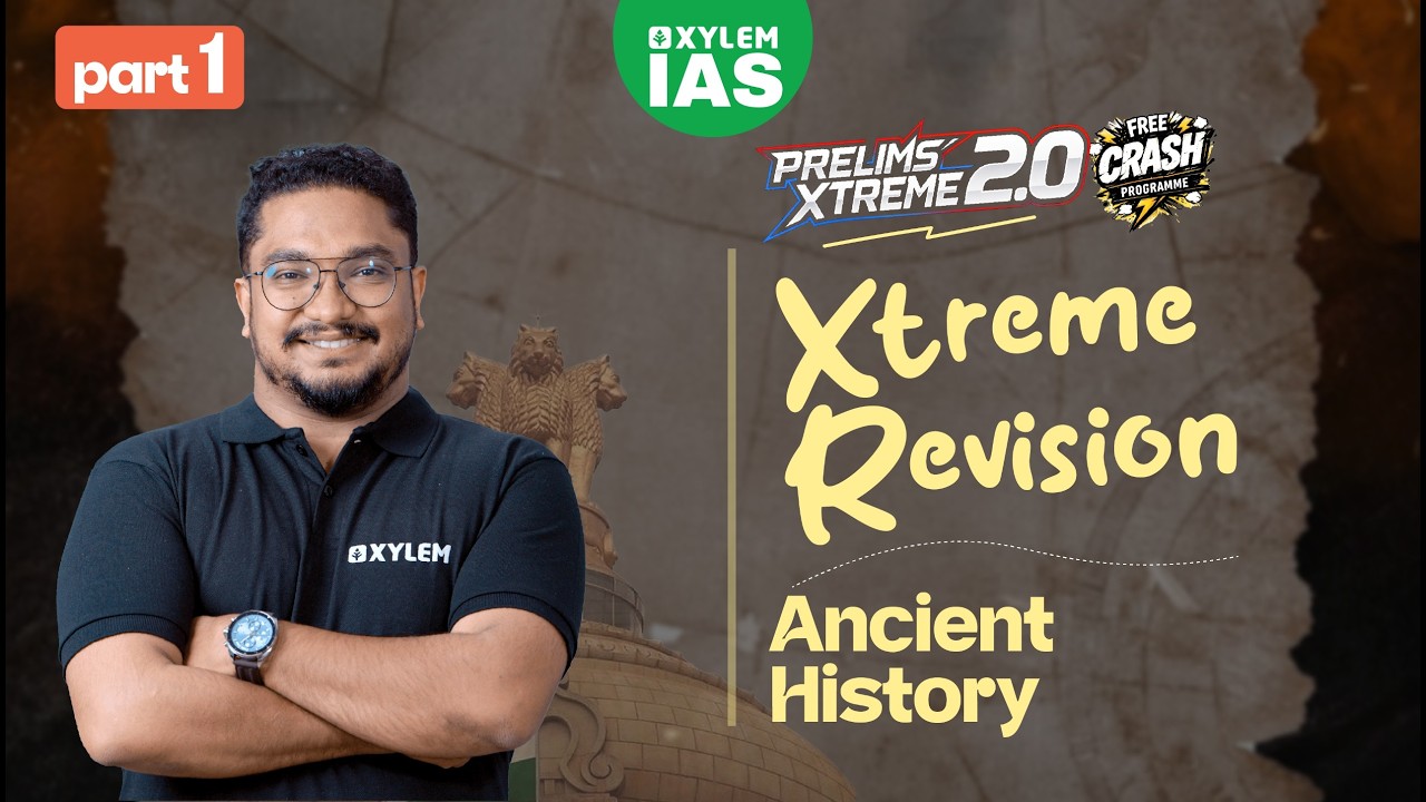 Ancient History - Part 1 | INTRODUCTION, PRE-HISTORIC PERIOD & IVC | Xylem IAS