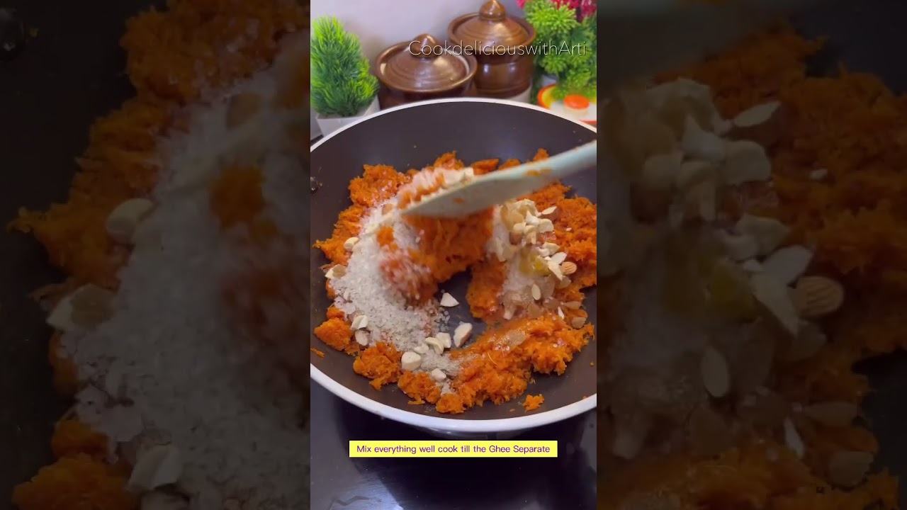 Bina Mawa & Dudh - Gajar ka Halwa recipe😋