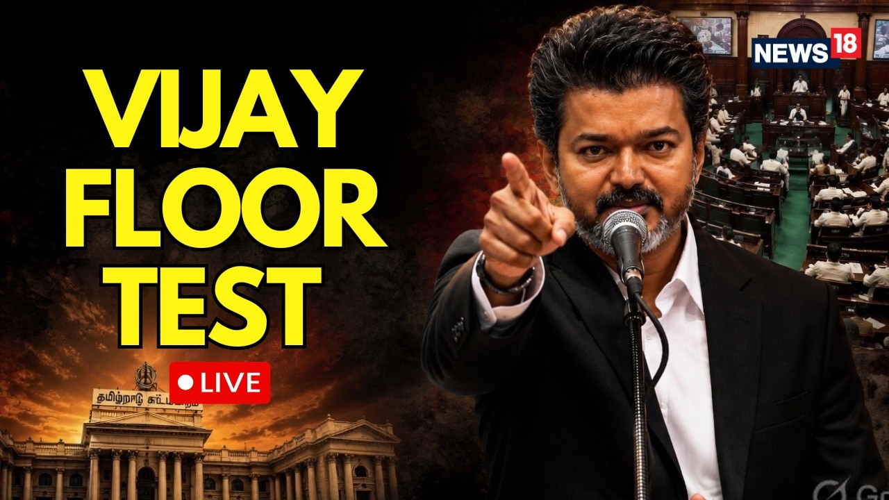 CM Vijay Floor Test LIVE | Enemy Of My Enemy: AIADMK Rebels Are Backing Vijay Against 'Stalin'
