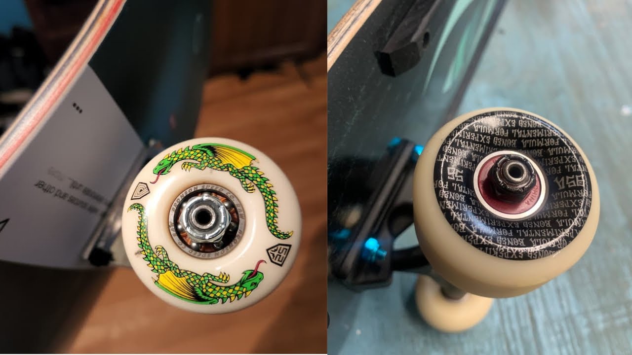 Bones Formula X VS Powell Dragon Wheels