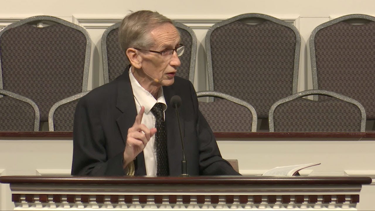 Bro. Rick Martin preaching 