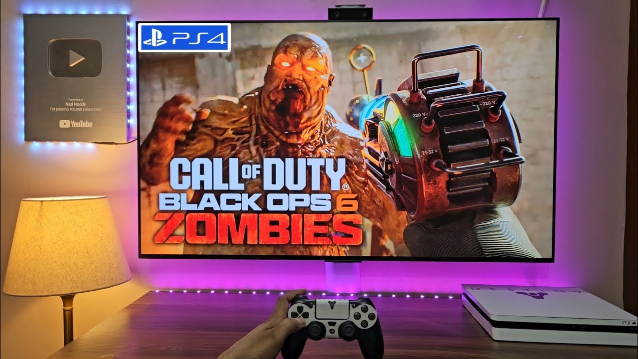 COD Black Ops 6 Zombie (PS4 Slim) Gameplay