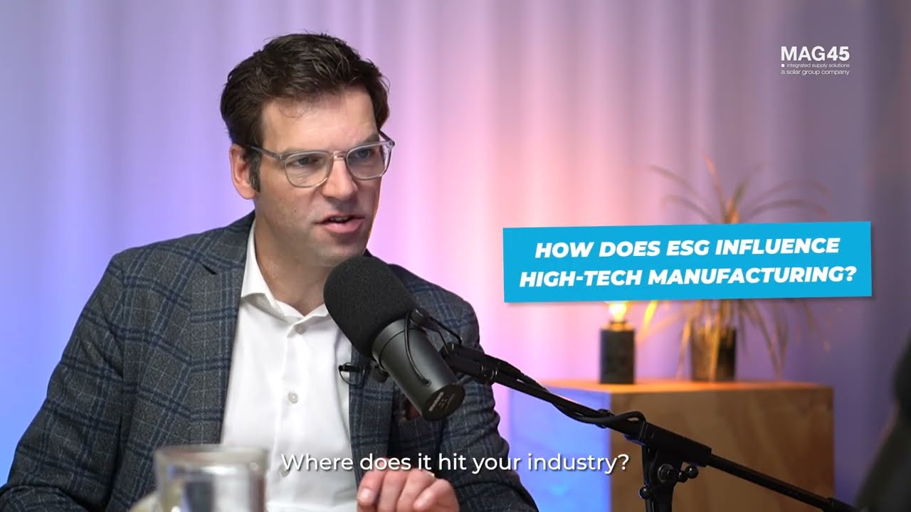 How Does ESG Influence High-Tech Manufacturing?