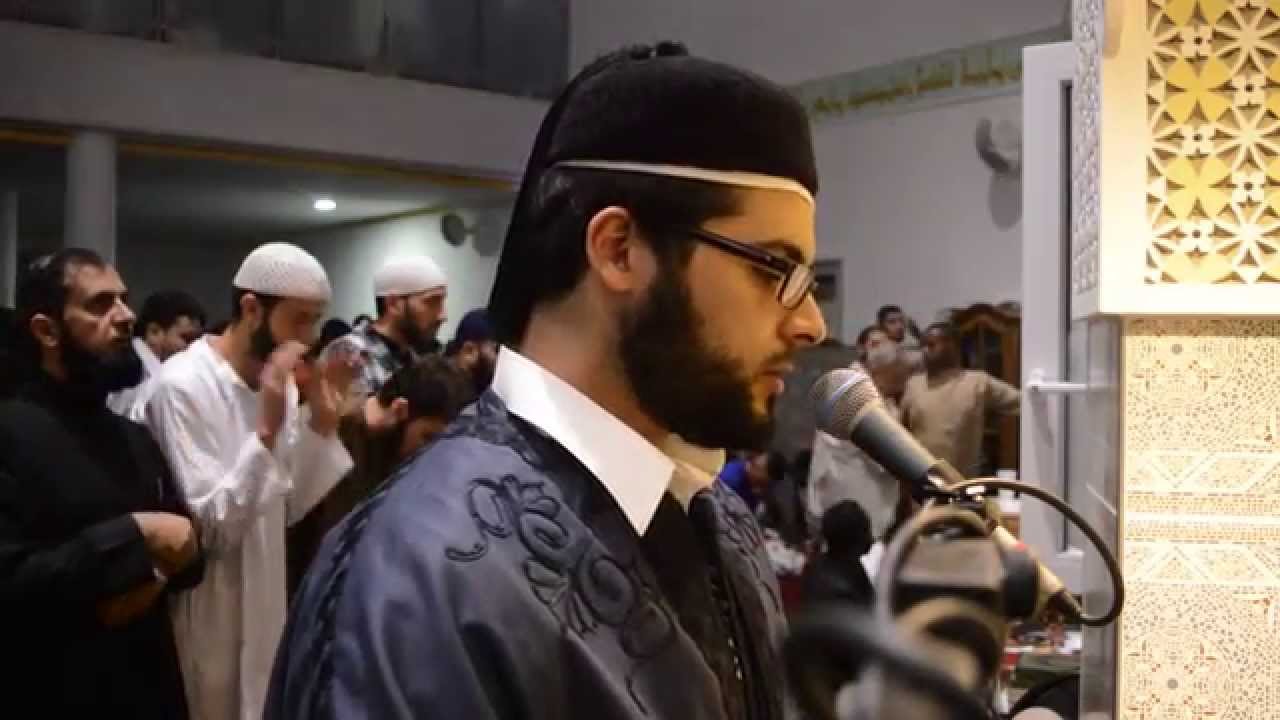 القارئ الشيخ محمد فضيل  صلاة الشفع   ليلة 27 رمضان  مسجد المهاجرين بون
