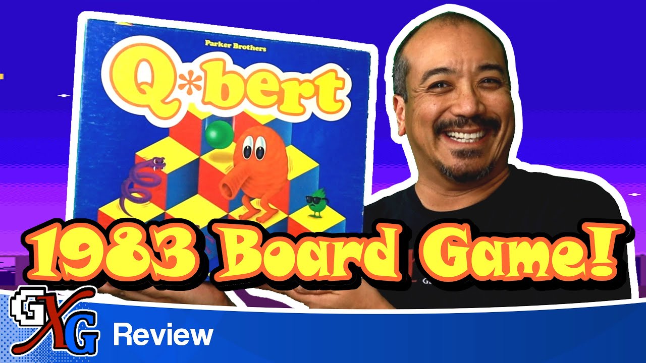 Qbert Board Game Review - @#*&^!