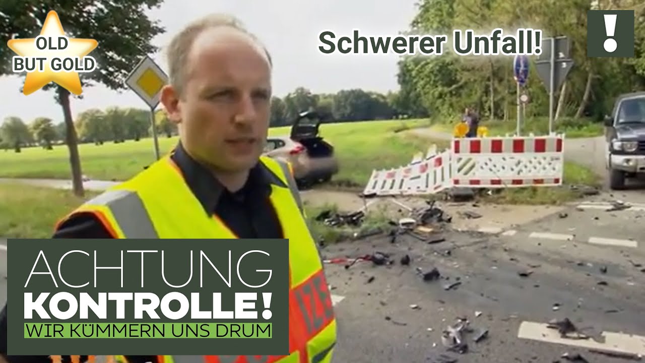 Schwerer Unfall! 😨 Frontalzusammenstoß von PKW & LKW! |Old But Gold| Kabel Eins | Achtung Kontrolle