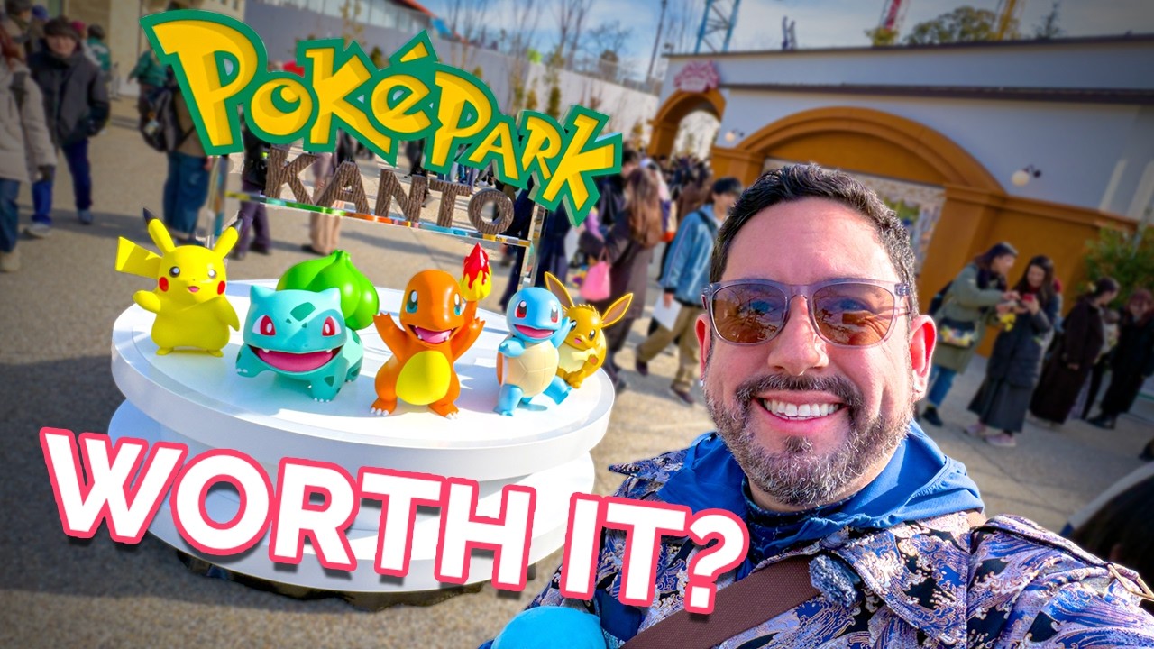 Inside The World's First Pokémon Theme Park (Full Tour)