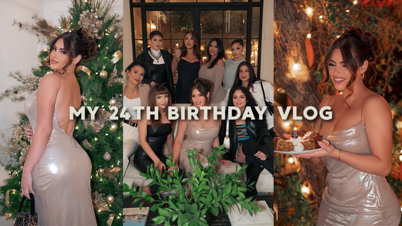 My 24th Birthday Vlog♡ Last Minute Dress Shopping, Get Ready with Me, & More!