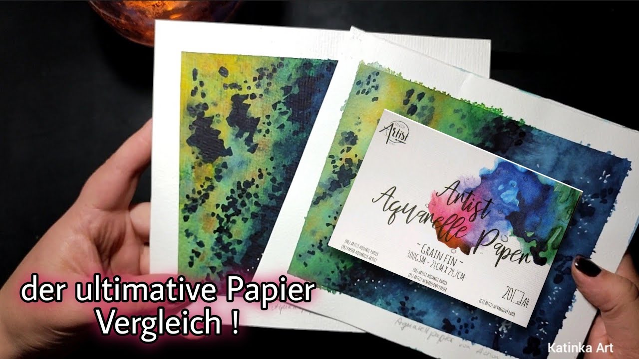 Action Papier vs. Hahnemühle Papier | Papiervergleich im Härtetest 🤜💥🤛
