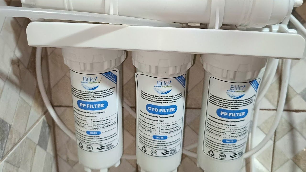 BILLO BW-6  Water Purifier installation
