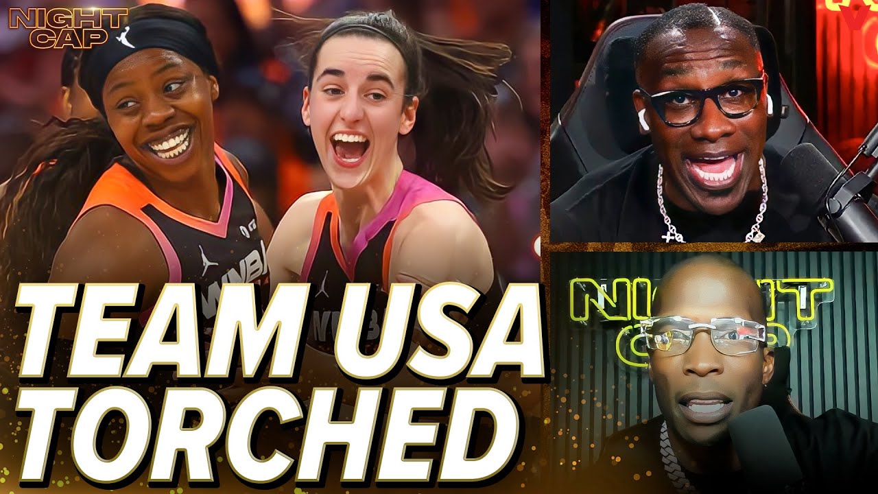 Unc & Ocho react to Caitlin Clark, Arike Ogunbowale & WNBA All-Stars beating Team USA | Nightcap