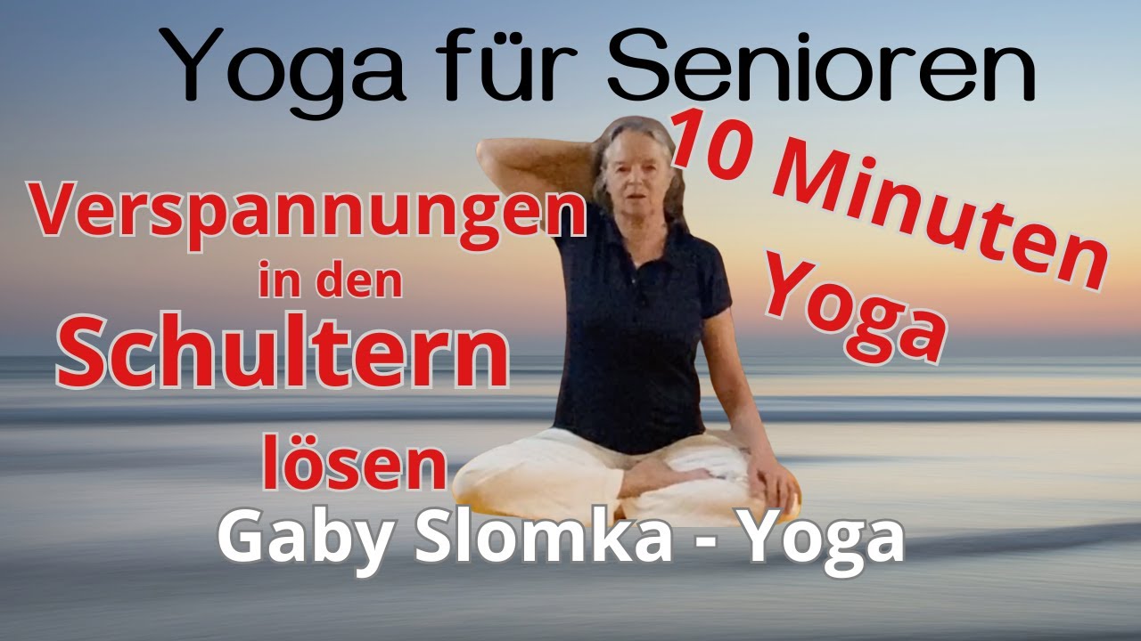 Schultern entspannen | beweglicher Nacken | Gaby Slomka Yoga