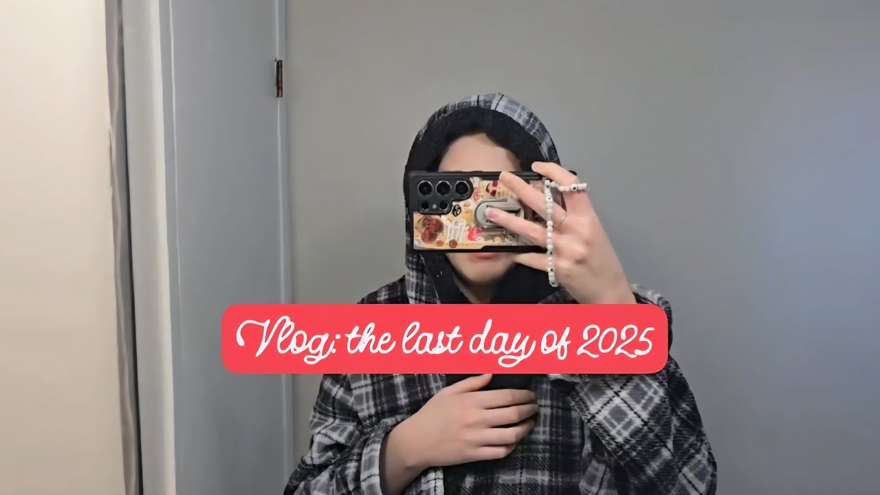 Vlog: the last day of the year 🐈‍⬛⚽️🥞🥘🍾🥶🎶 🎆✨️