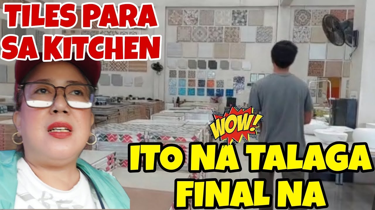 FINAL NA! TILES PARA SA KITCHEN