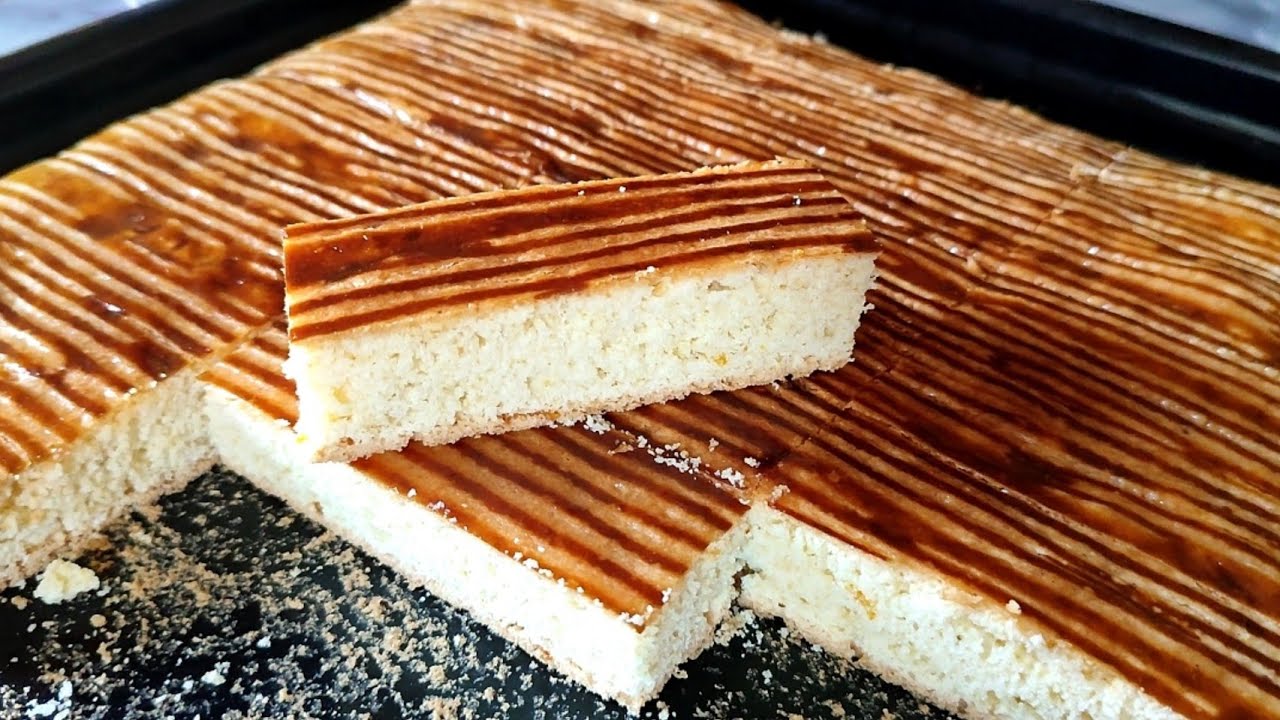 كروكي سنيوة بزيت فقط خفيييف وبنييين وسااااهل ويقطع كمية كبييييرة / حلوى في آخر دقيقة