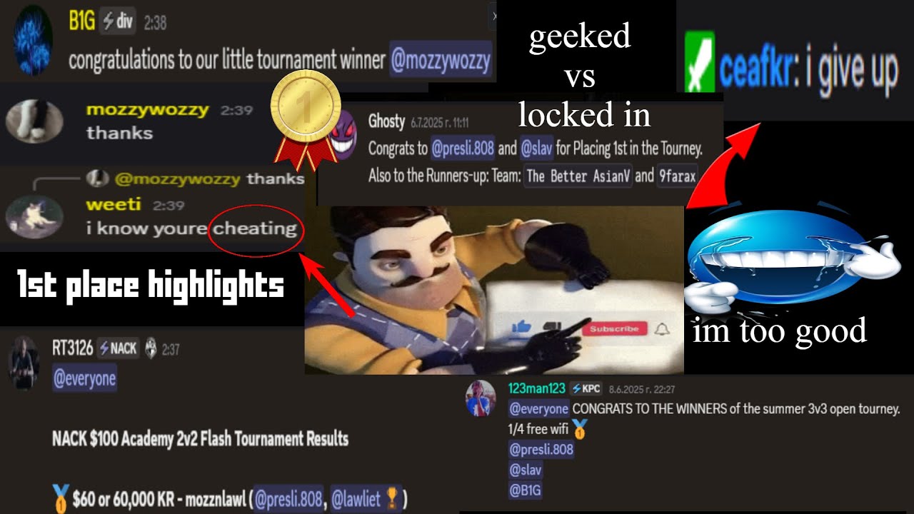 🏆🏆🏆 3x Tourney Win Highlights +10,000$