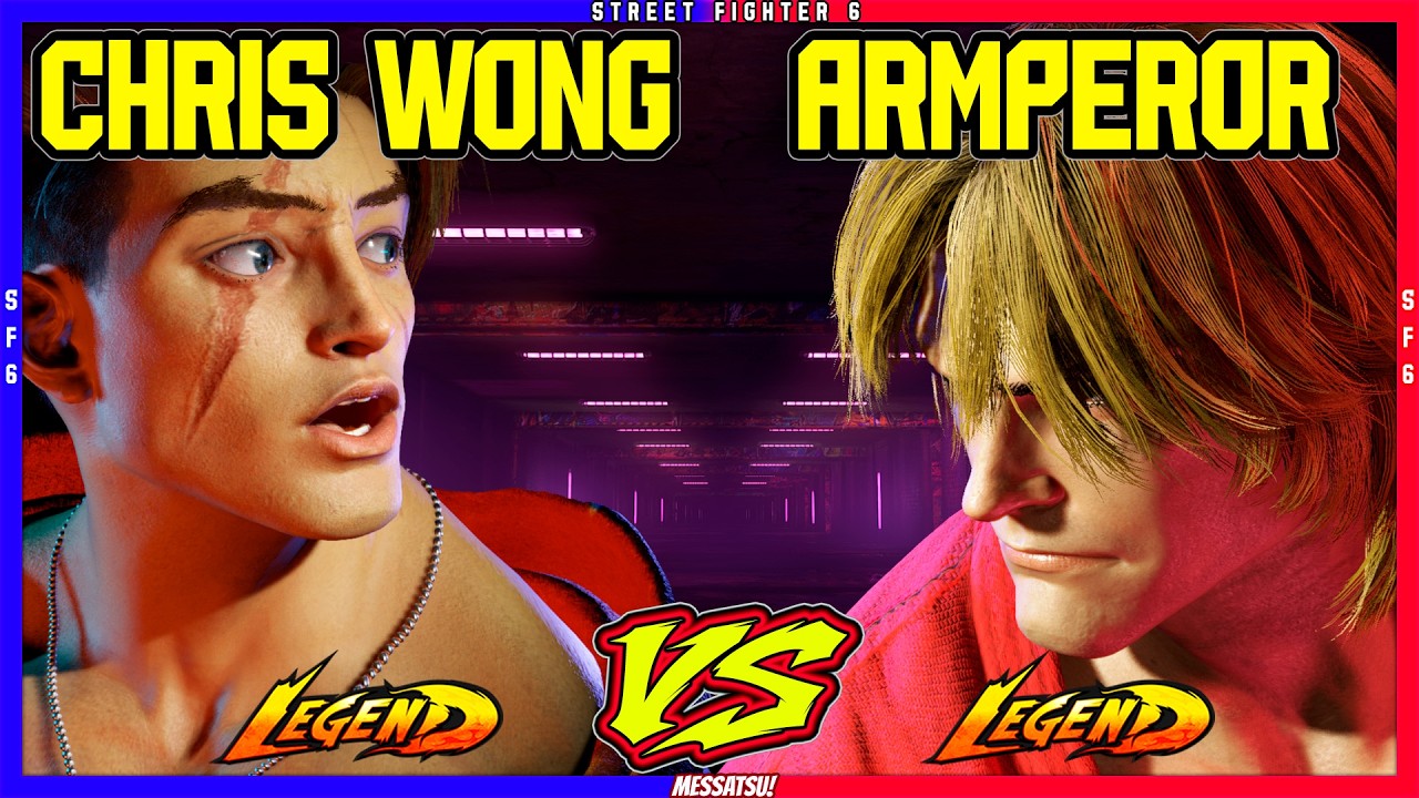 SF6 Chris Wong (Luke) VS Armperor (Ken)💥Messatsu!💥スト6💥Street fighter 6
