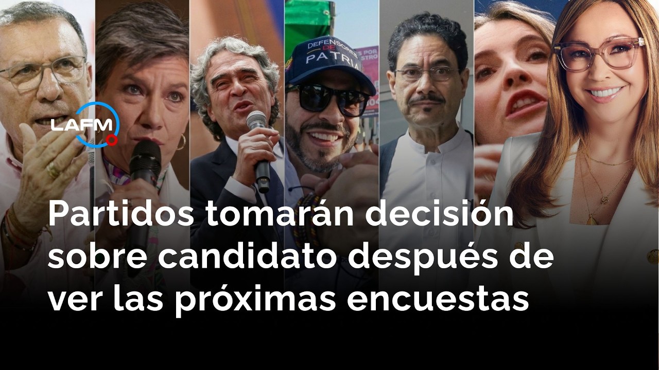 Partidos tomarán decisión sobre candidato después de ver las próximas encuestas