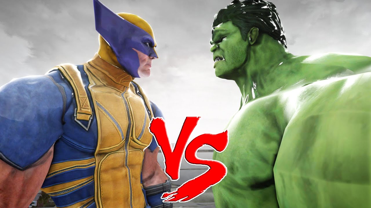 HULK VS WOLVERINE - EPIC BATTLE