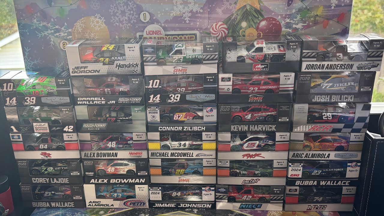 Massive CanRacing NASCAR Diecast Haul