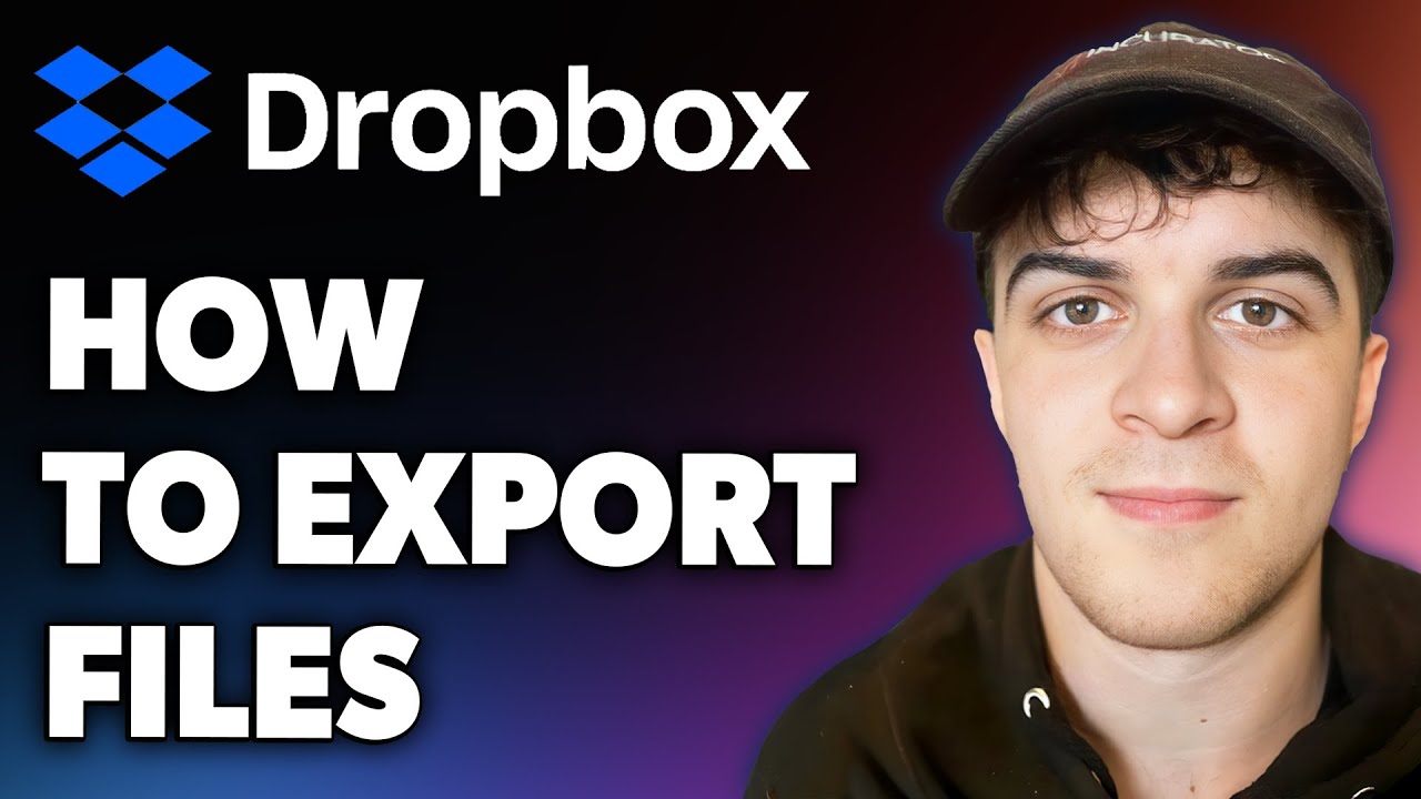 Как экспортировать файлы из Dropbox (полное руководство 2024 года)