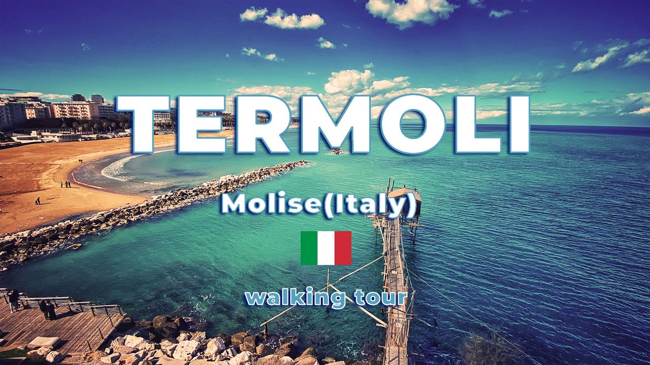 TERMOLI il borgo di Mare con un Castello in Molise. Walkingtour - Italy