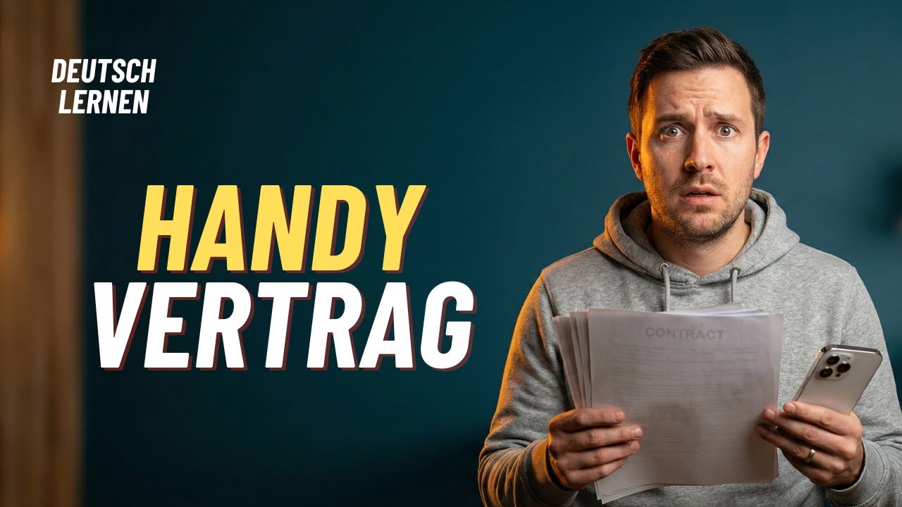 📱 Handyvertrag abschließen – Deutsch lernen