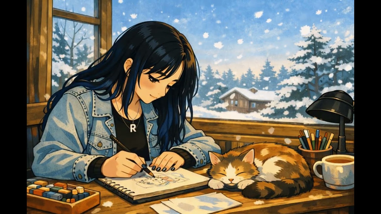Midnight Calm — 1 Hour Lo-Fi Beats to Relax, Study & Drift Away