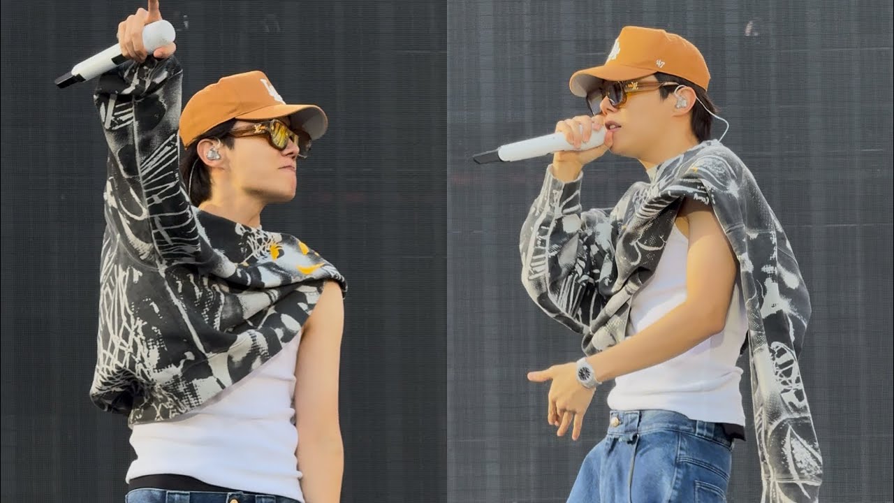 Fancam 250406 Just Dance Soundcheck J-hope Hope on the Stage BTS LA Live Concert