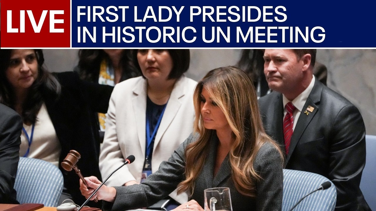 🔴LIVE: First Lady Melania Trump set to make history at the United Nations | FOX 10 Phoenix