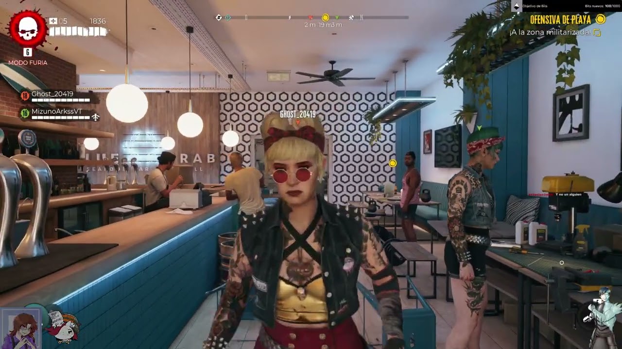 La banda se reune para el episodio de playa | Dead Island 2