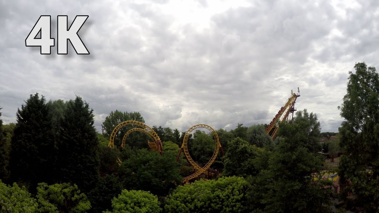 El Volador on-ride 4K POV Bellewaerde