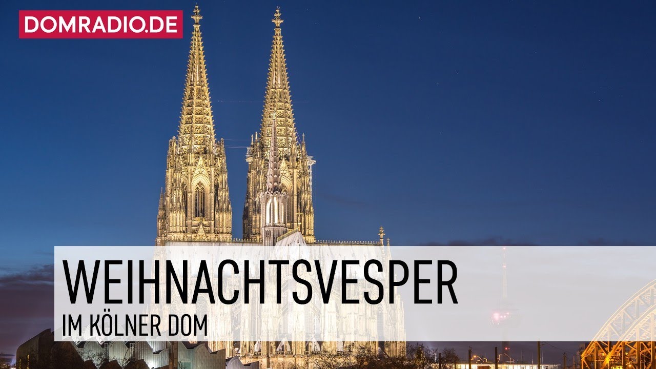 Weihnachtsvesper im Kölner Dom am 25.12.2025