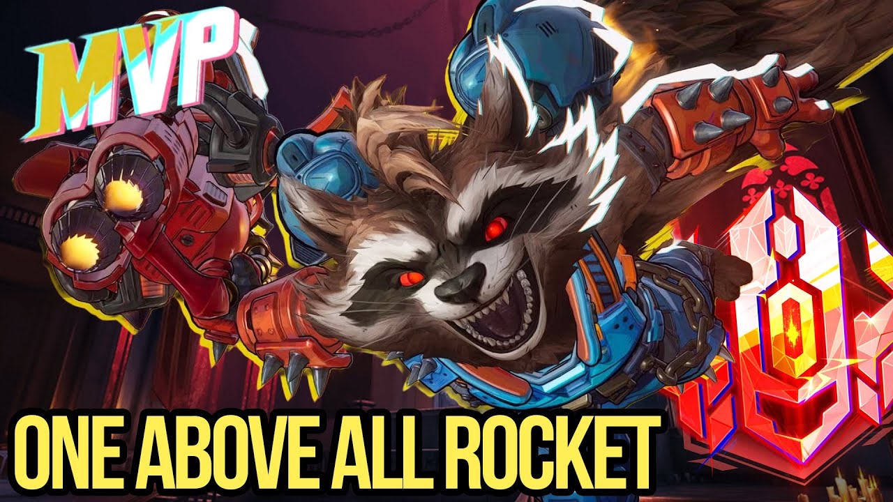 Nothing Gets Rocky for This Raccoon  |  One Above All Rocket Raccoon  |  Marvel Rivals Competitive