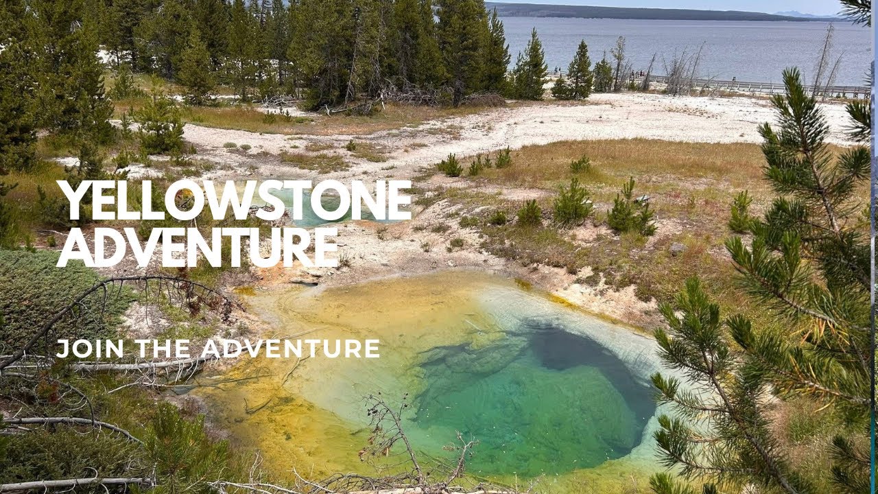 Yellowstone Adventure #foryou #geyser #hotsprings #grandcanyon #yellowstone #travel #wyoming 